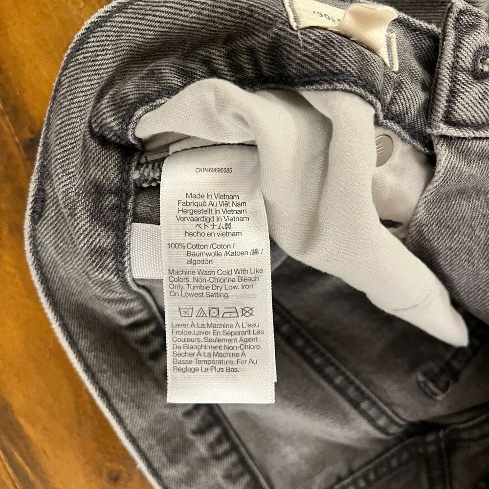 Madewell The '90s Straight Jean - Gray Size 30 - Picture 10 of 10